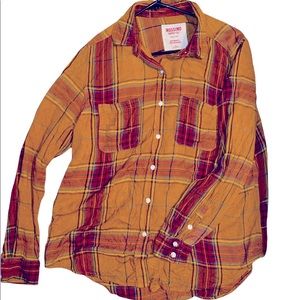 Mossimo plaid shirt